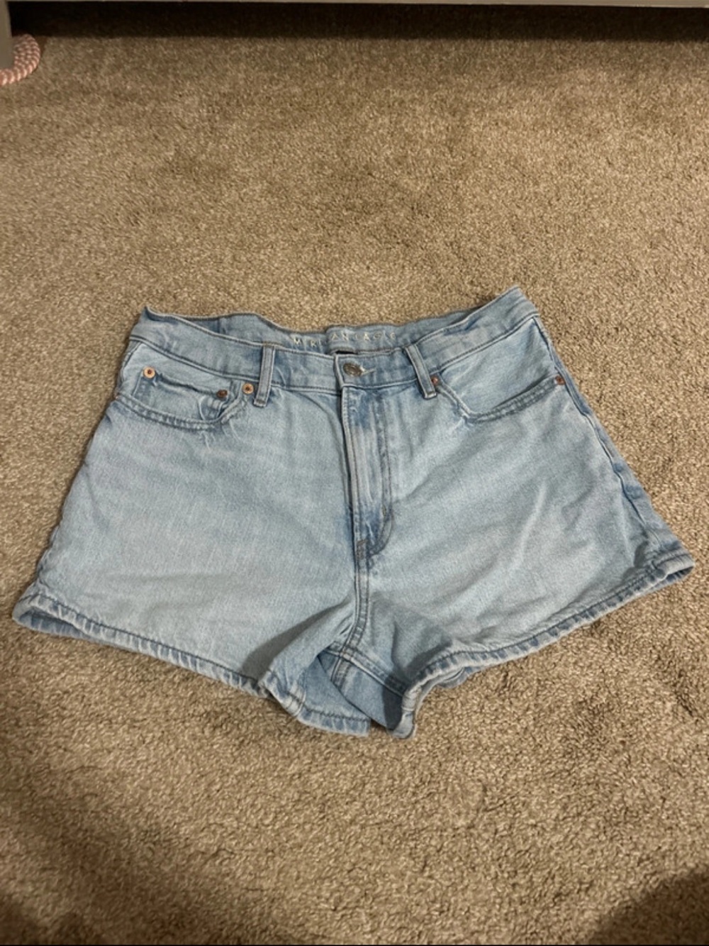 American Eagle Outfitters Light Wash Denim Shorts